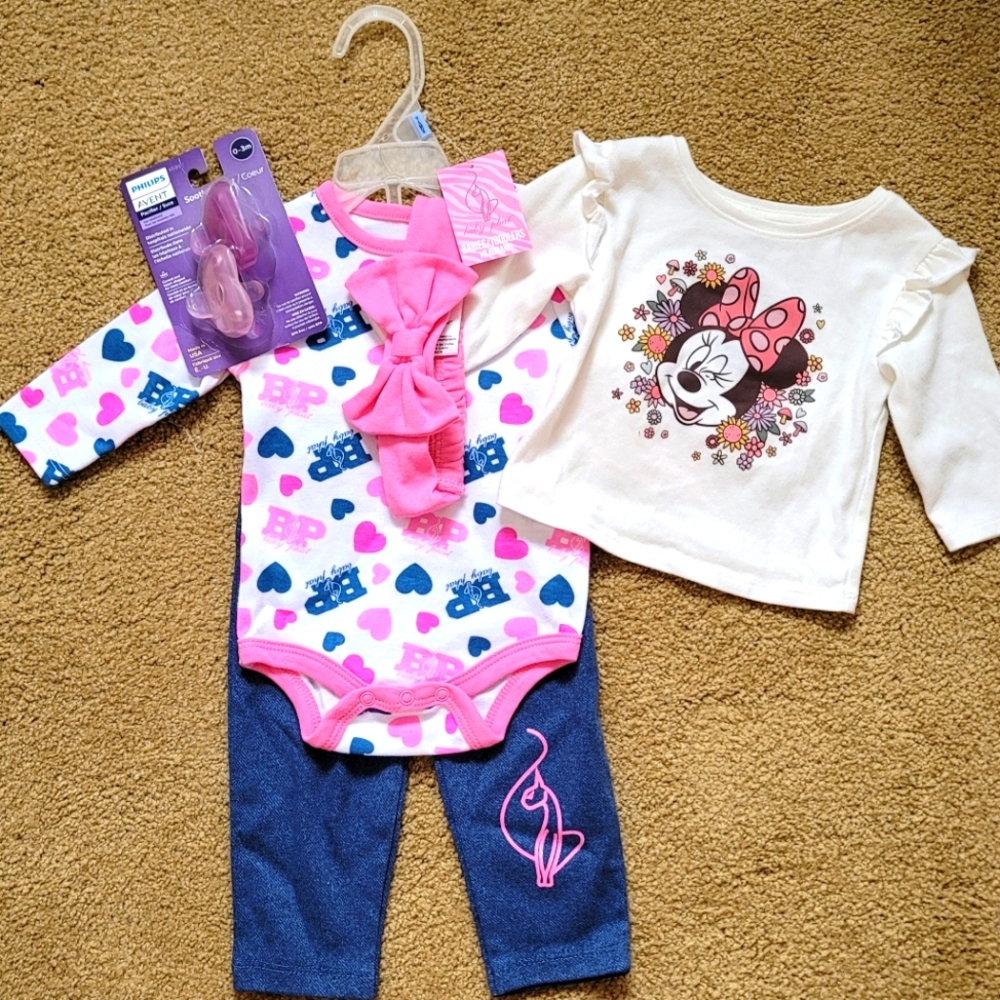 Baby girl 0-3m Bundle